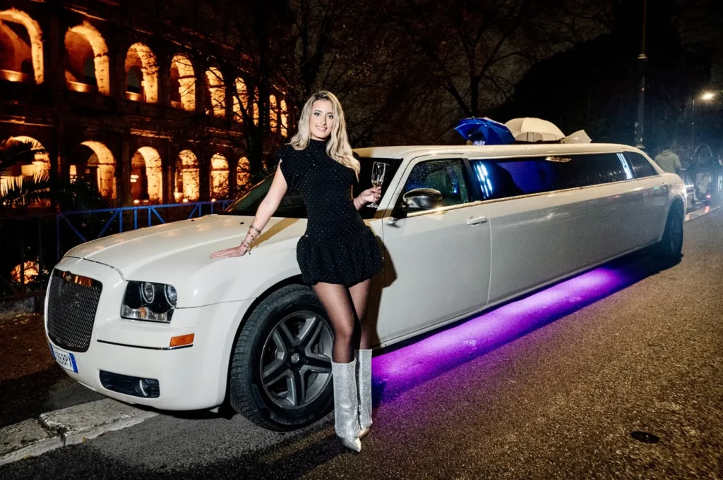 affitto limousine a roma festa di 16 per amiche
